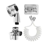Faucet Sprayer Attachment | Kitchen Sink Hose Attachment Kit for Faucet | Shower Hose Stand Head Adapter Set for Utility Room Pet Grooming Laundry Bathing Commercial