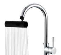 Faucet Sprayer Nozzle - 5.51x1.42x1.3in Copper ABS Rust Resistant Three Speed Rotating Splash Proof Attachment | Kitchen Bathroom Sink Restaurant Toilet Hotel Cafe Foaming Cleaning Universal Tool