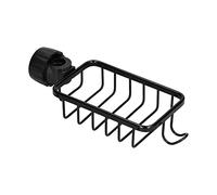 Faucet Storage Rack, Holder Sink Caddy Organizer Multifunctional Expandable Storage Drain Basket Rack Drainer Sink Tray Holder with Hooks Hanging Rods for Kitchen Bathroom Home