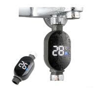 Faucet Thermometer, Smart Digital Display Temperature LED Water Heater Shower Bath Monitor for Kitchen Bathroom Safety