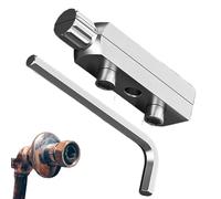 Faucet Thread Removal Tool - Carbon Steel Extractor Kit | Broken Screw Extractor | Internal Pipe Valve Thread Repair | Plumber Hardware for Plumbling Plumber Maintenance