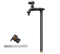 Faucet Water Column,24" Frost-Proof Outdoor Faucet - Durable Hydrant for Vertical Garden Irrigation, Anti-Freeze Floor Mounted Water Tap Post, Essential for Yard and Garden Use