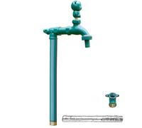 Faucet Water Column,All-Copper Garden Water Column - Freestanding Anti-Freeze Hydrant Tap for Watering, Irrigation & Washing - 60cm/24in Green Outdoor Essential