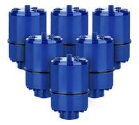 Faucet Water Filter Replacement For PUR, PUR PLUS Faucet Filtration Systems, Fit Sink RF-9999, FM-3700, FM-2500V, PFM400H, RF-3375, Faucet Mount Water Filters 6 Pack
