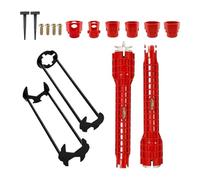 Faucet Wrench Tool - Multifunctional Faucet Removal Tool | Multifunctional Wrê Kit | 14-in-1 Sink Wrenches Set, Kitchen Drain Pipe Wrench, Basin Wrenches, for Plumbing Shower Water Pipe Repair