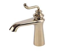 Faucets,All Basin Mixers Brown Creative Top Basin Faucets Single Basin Mixer Water Faucet/Gold (Brown) Good
