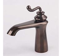 Faucets,All Basin Mixers Brown Creative Top Basin Faucets Single Basin Mixer Water Faucet/Gold (Brown) Good