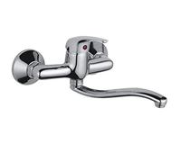 Faucets, Wall Mounted Kitchen Kitchen Faucet Kitchen Sink Faucet Mixer Can Rotate 180 Degree Single Handle