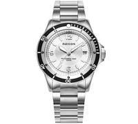 Faucon Diver F10026 - Man - 42 mm - Analogue - Quartz - Sapphire-Coated Mineral Glass White 22 mm