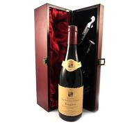 Faugeres 'Reserve Les Bastides d'Alquier' 1996 Domaine Alquier (Gilbert) (Red wine) vintage wine in a silk lined wooden box with four wine accessories, 1 x 750ml