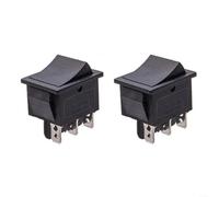 Fauhapyway 2-Pack 6-24V 10A Throttle Switch for Kids Electric Ride-On Cars, Auto Reset Pedal Replacement Parts(3PIN)