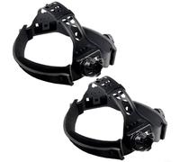 Fauhapyway 2-Pack Welding Helmet Headgear Replacement for Miller Helmets, Adjustable ABS Sweatband with Round Holes