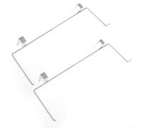 Fauhapyway 2Pcs Stainless Steel Beehive Frame Holders Reliable Support Tool For Beekeepers Suitable For Various Environments