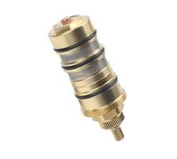 Fauhapyway 3/4" Thermostatic Cartridge Replacement Kit for 130156 Exact Temp Valve, Brass Construction for Precise Shower Control