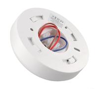 Fauhapyway 360° PIR Motion Sensor Switch, Adjustable 4-6 Min Timer & Light Control, Ceiling Mounted Occupancy Detector for Home Office