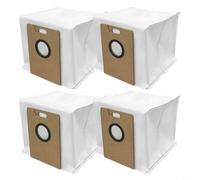 Fauhapyway 4-Pack Cloth Dust Bags for Lydsto R1 Edge, Eve RookS, for MIWHOLE M9 Lite, Clog-Free High Capacity Replacement(4 Pack)