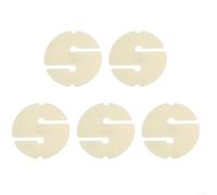 Fauhapyway 5PCS For for Cave Diving Markers ABS Triangle Line Arrow Guide Rope for Scuba Technical Wreck Diving Underwater Navigation.(Circle luminous)