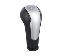 Fauhapyway 5Speed Manual Gear Shift Knob Replacement For Chevrolet Spark M300 2011-2015 With Chrome Black Matte Silver Finish Interior Accessories(1 Matte silver)