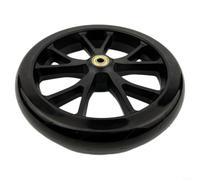 Fauhapyway 8Inch Scooter PU Wheel with ABEC-9 Bearings Kids Kickscooter 200mm High-Rebound Wheels Indoor Outdoor Use 5/10 Spokes (5 Spokes Wheel)