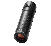Fauhapyway 8X21 Portable Monocular Telescope BAK4 Optics Waterproof For Night Vision With Storage Bag Neck Strap For Hiking Camping