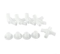 Fauhapyway 9 Pieces Gazebo Tent Connection Set,Spare Parts Corner Center Connector Accessories Replacement Kit For 3X3m Canopy Shelter