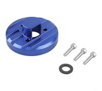 Fauhapyway Antenna Base Mount for JEEP for WRANGLER JK for JL 2007-2017, Die-Cast Aluminum for Off-Road Adventure(Blue)