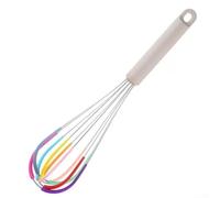 Fauhapyway Balloon Whisk 30cm Ergonomic Handle for Baking(A) | Stainless steel wires, non-slip silicone handle, 30cm length, dishwasher safe, for ideal for whipping