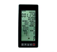 Fauhapyway Bike Computer LCD Digital Exercise Monitor Fitness Display Screen Stationary Elliptical Trainer Time Speed Distance Calorie Counter