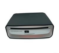 Fauhapyway Car External CD Player with USB for DVD, Black