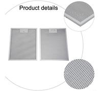 Fauhapyway ChefSimpson Range Hood Aluminum Mesh Filter 340X280mm Metal Grease Filters Replacement Parts For FHEE229SC9S FHEE26A9S OR908CXA