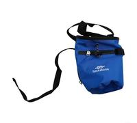 Fauhapyway Climbing Chalk Bag 13x19cm, Anti-Leak Drawstring with Phone Pocket for Rock Climbing & Weightlifting(Blue)