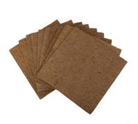 Fauhapyway Coconut Fiber Chicken Nesting Pad Washable Egg Laying Mat Breathable Brooder Cushion For Hens Farm Coop Accessories 13X13 Inch (10pcs)
