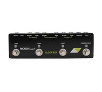 Fauhapyway Compact Guitar Looper Effect Pedal 230x70mm Size | Three independent loops, true bypass switching, metal housing, ideal for live layering, compact design
