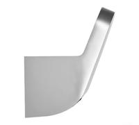 Fauhapyway Compact Metal Wall Hook 2.1x5x3.5cm Silver Compact Metal Wall(one)