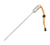 Fauhapyway Diving Pointer Professional Rod Stainless Steel Underwater Signaling Tool With Hand Strap For Scuba Safety Communication(Orange)