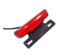 Fauhapyway Electric Bicycle Tail Light 48V Ultra-Thin LED Rear Brake Running Light