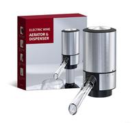 Fauhapyway Electric Wine Aerator,Smart Wine Decanter Pourer With USB Charging Port Battery Powered Portable Wine Accessories