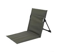 Fauhapyway Folding Beach Chair Beach Lounger Camping Chair, Lightweight Integrated Backrest Oxford Fabric Outdoor Chair(Army Green)