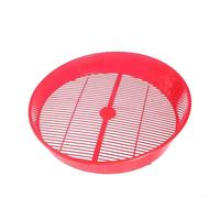 Fauhapyway Fruit Berry Basket Fruit Cleaning Tray, Multi-Function Drain Basket Colander Washing Tool For Blueberry Strawberry Vegetables(Red)