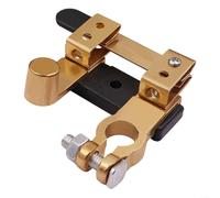 Fauhapyway Heavy Duty Battery Disconnect Switch, Solid Brass Blade Shut Off for Car Boat ATV UTV, 12V 24V 25aA(Copper)