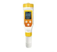 Fauhapyway Hydrogen Water Tester,7-in-1 Hydrogen Water Tester, With Backlight, Digital PH ORP Salinity Temperature Meter For Pool Spa Juice, 0-2400ppb For For H2 Accuracy.