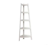 Fauhapyway Industrial 5-Level Corner for bookshelf Fauhapyway