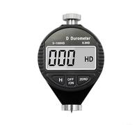 Fauhapyway Industrial Electronic Digital Shore Durometer Hardness Testing Meter For Rubber Plastic Tire Measurement Type ACD With LCD Display(Type D)