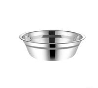 Fauhapyway Large Cereal Bowls Set Style Stainless Steel Bowl 26cm Scratch Resistant Modern Ceramic Look Alternative(20cm)