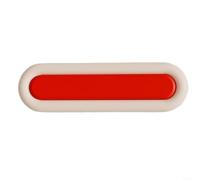 Fauhapyway Magnetic Strip Wall Mount Hook, Strong Bonding Storage Organizer, for Keys Kitchen Tools Red(Red)