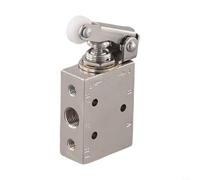 Fauhapyway Mechanical Pneumatic Valve Button Switch 2 Position 3/5 Way Brass Air Control for TAC2-41P TAC2-31P TAC2-4V TAC2-3V Industrial Automation.