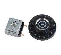 Fauhapyway Microwave Oven Mechanical Switch Bell 30/60/90/120 Minutes Knob Control AC250V 16A Metal Accessory Ovens Rice Cookers Appliances(120 minute)