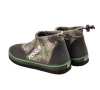 Fauhapyway Neoprene Self Locking Fishing Shoes Anti Slip Low Top Rock Climbing Boots with Steel Nails Unisex Felt Sole Wading Footwear ArmyGreen