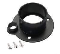 Fauhapyway Outboard Rigging Hose Flange for Boat Rigging Tube, Plastic Replacement Part for Cables and Fuel Lines, Direct Fit Marine Hardware.(Flange w/h Screws)