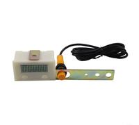 Fauhapyway Punch Digital Counter with Induction Proximity Switch, 0-99999 Range LCD Display for Industrial Automation Counting